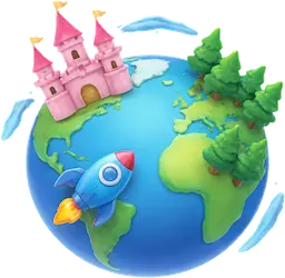 Illustrazione della scelta di un mondo fantastico