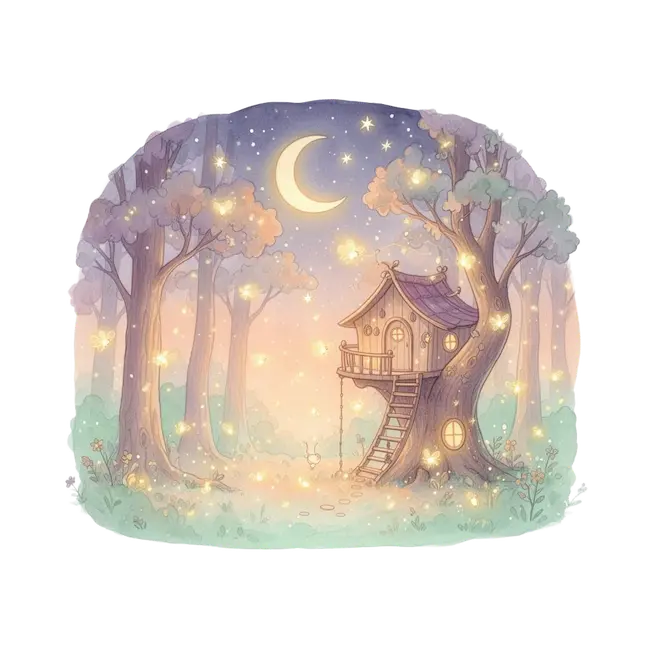 Foresta magica con casetta sull’albero – vi aspetta un’avventura